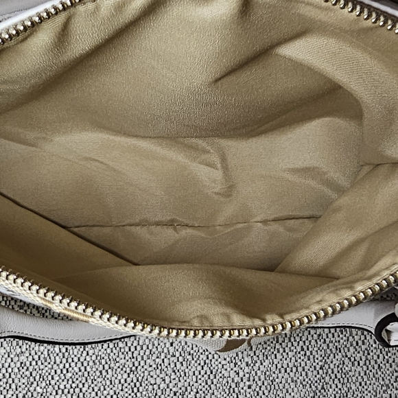 Coach Mainline Khaki & Chalk Colette Carryall Fall Collection 2014 NWT - Picture 6 of 16